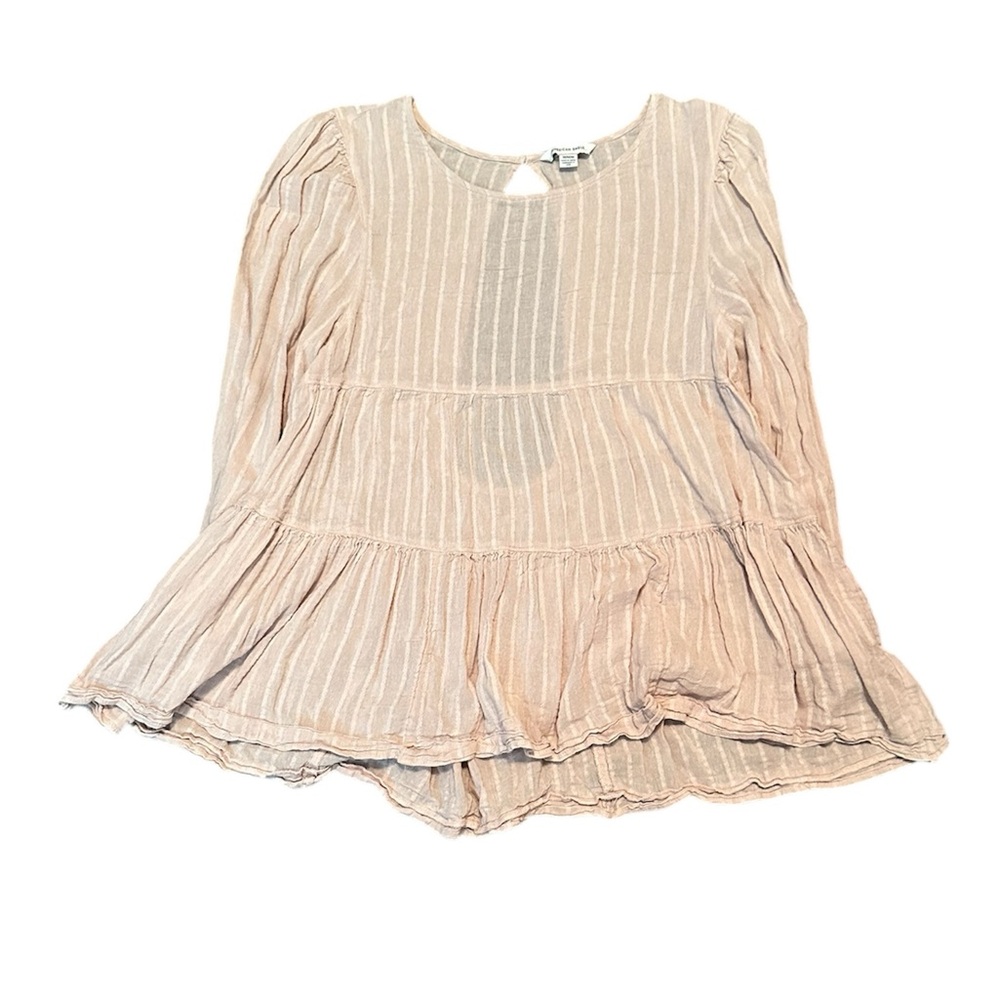 American Eagle Backless Babydoll Blouse
